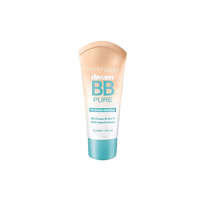 Belleza GEMEY MAYBELLINE Teint Dream Pure BB Creme Clair Nu