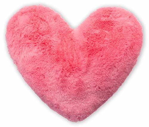 Producto Brandsseller Cojín Forma de corazón de Peluche de Aprox. 40 x 30