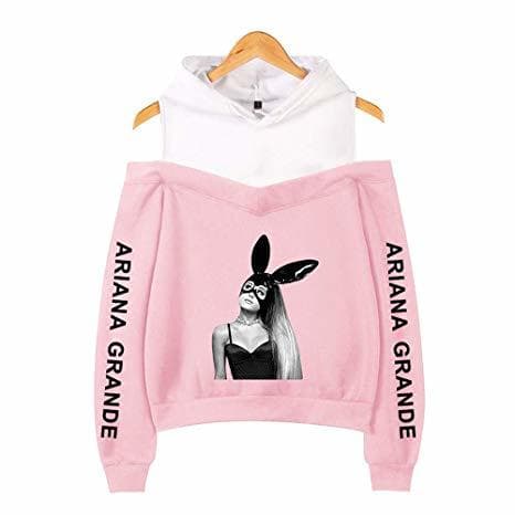 Moda MR.YATCLS Sudadera con Capucha Ariana Grande