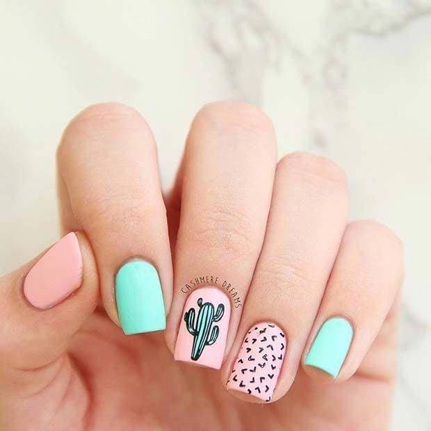 Moda Uñas de cactus