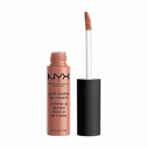 Beauty NYX Professional Makeup Pintalabios Soft Matte Lip Cream, Acabado cremoso mate, Color