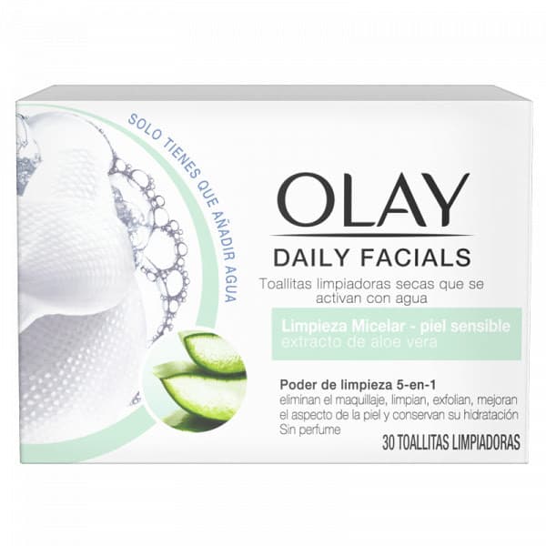 Moda Daily Facials Toallitas Micelares para piel sensible