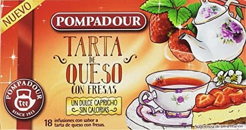 Producto Pompadour Infusión Tarta de Queso con Fresas