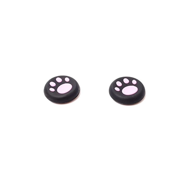 Electrónica TaylorRoco 1 pair Silicone Cat Paw Joystick The Key Protective Cap Cat