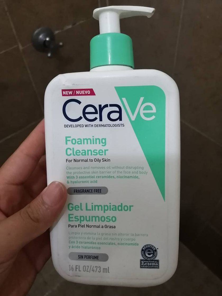 Belleza Espuma de limpieza hidratante CeraVe