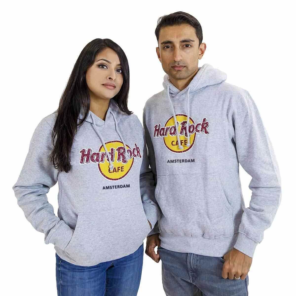 Product Hoodie Grey Hard Rock