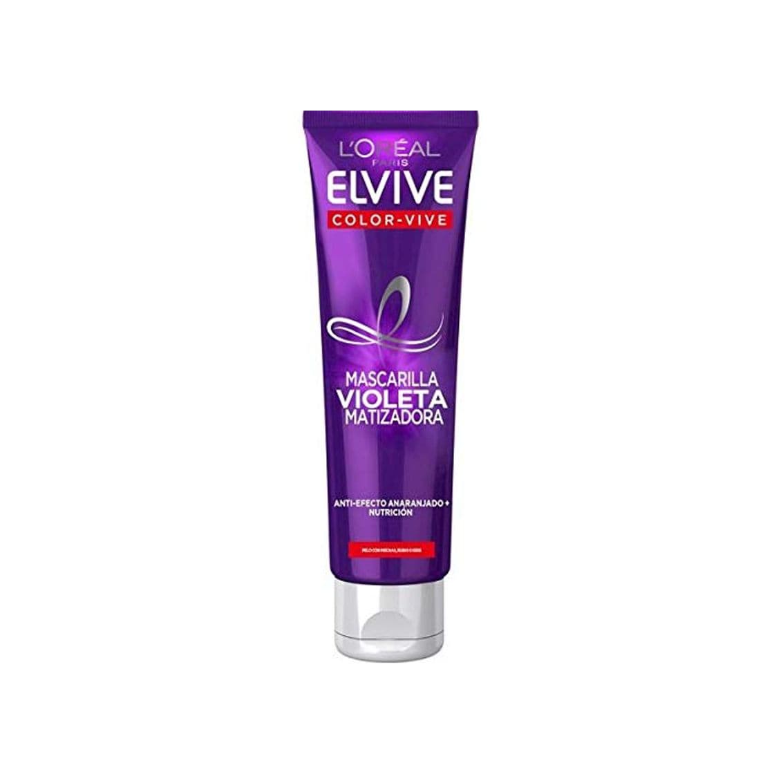 Belleza L'Oréal Paris Elvive Color Vive Mascarilla Violeta Matizadora para el Pelo con