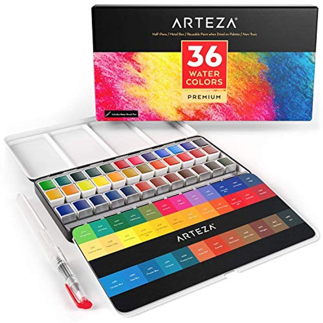 Producto Arteza Estuche de pinturas de acuarela