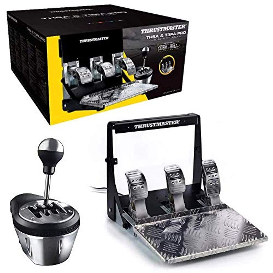 Producto ThrustMaster Pack: TH8A & T3PA Pro Race Gear, caja de cambios manual