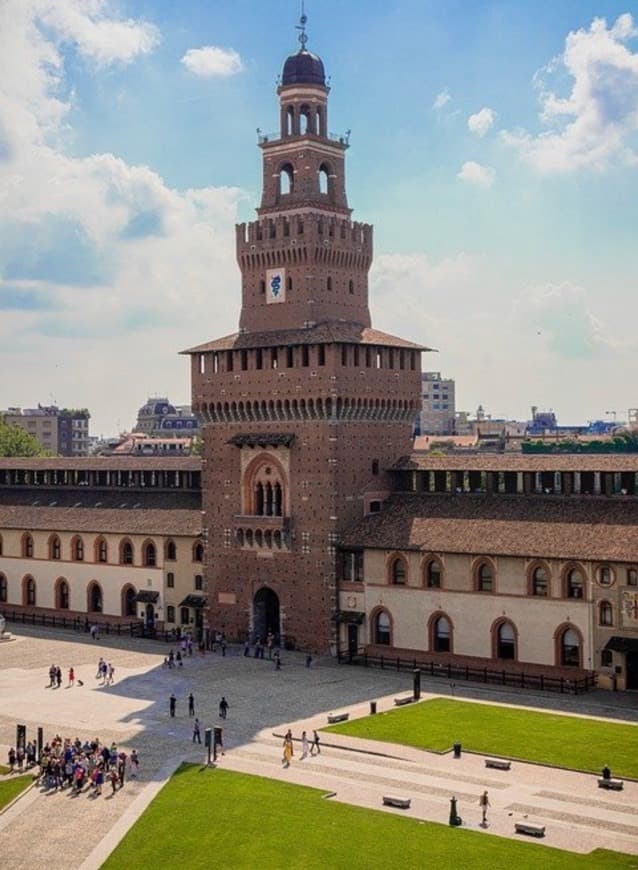 Lugar Castillo Sforzesco