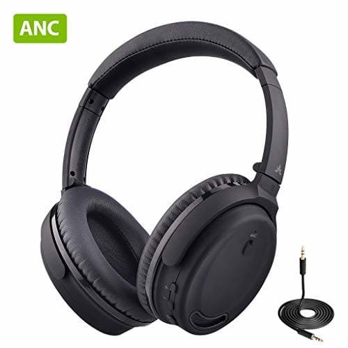 Electronic Avantree ANC032 Auriculares Bluetooth con Cancelacion de Rruido Activa