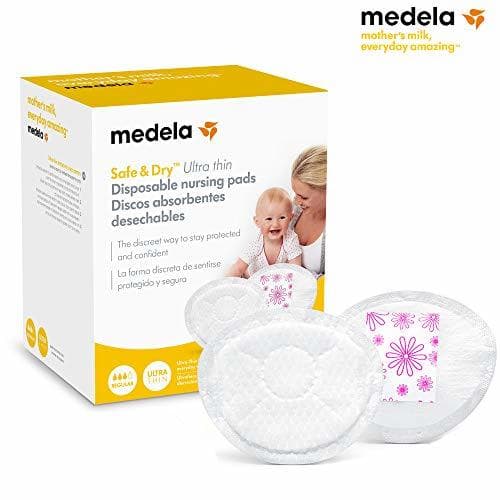 Producto Medela Safe & Dry Ultra Thin - Discos absorbentes desechables