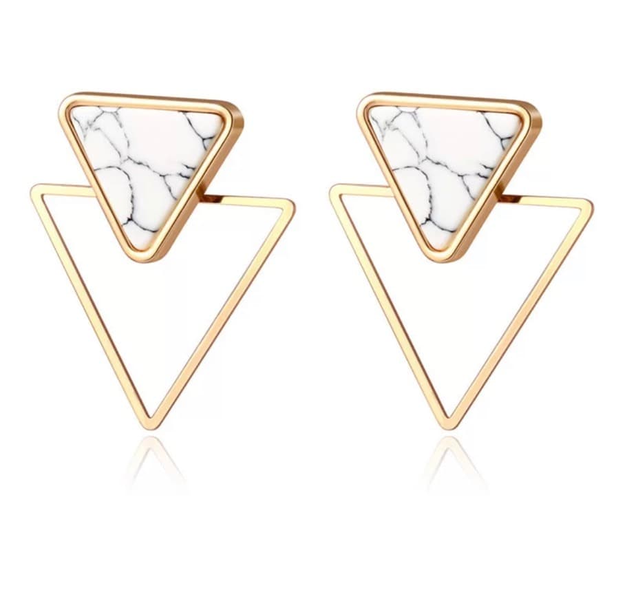 Fashion Pendientes triangulares 