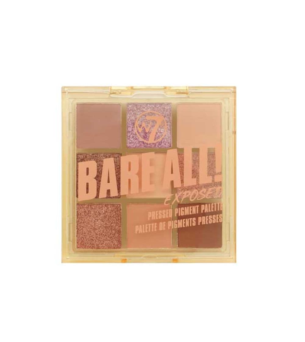 Moda Paleta de W7: Bare All - Exposed