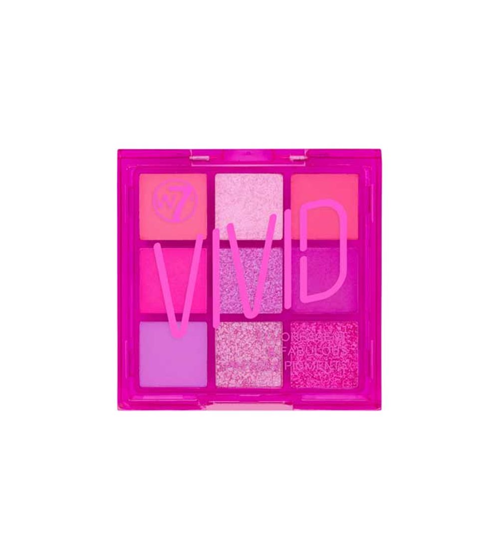 Moda Paleta de W7: Vivid - Punchy Pink