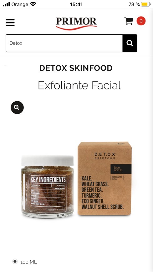 Fashion Exfoliante facial