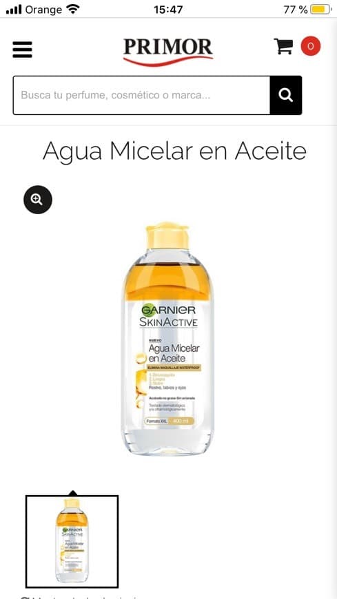 Moda Agua micelar