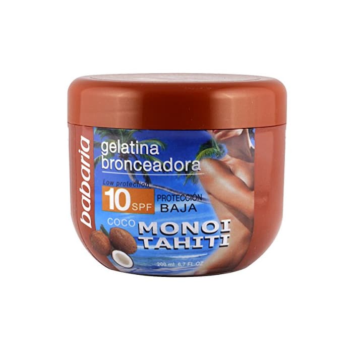 Product Babaria Gelatina Bronceadora Coco Monoi Tahití SPF 10-226 gr