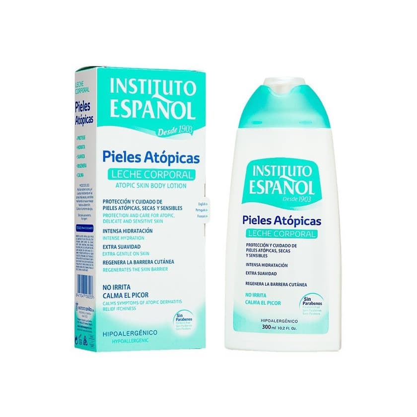 Producto Leche corporal Pieles Atópicas Instituto Español