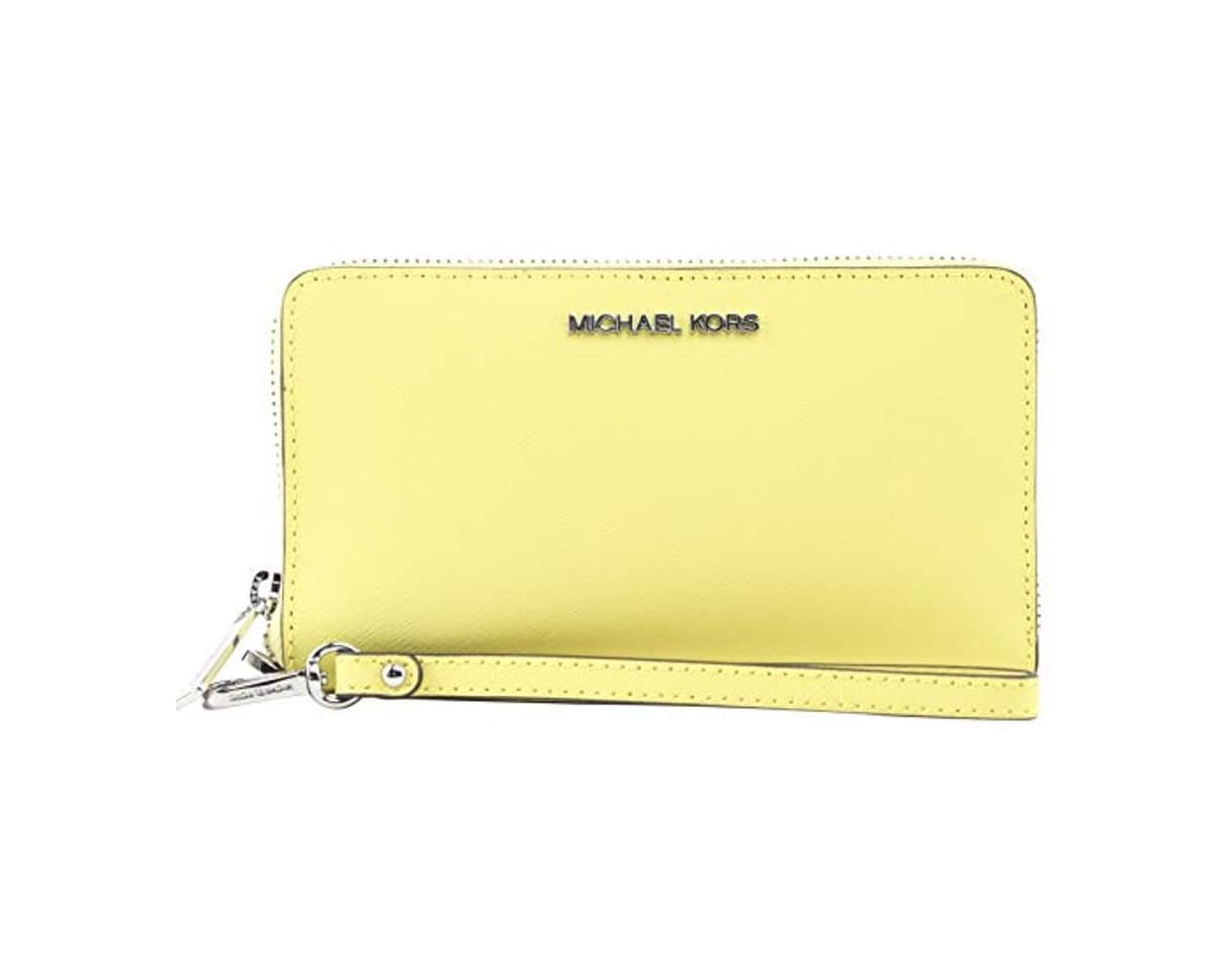 Producto Michael Kors Women's Jet Set Medium Zip Around Phone Holder Wallet Wristlet