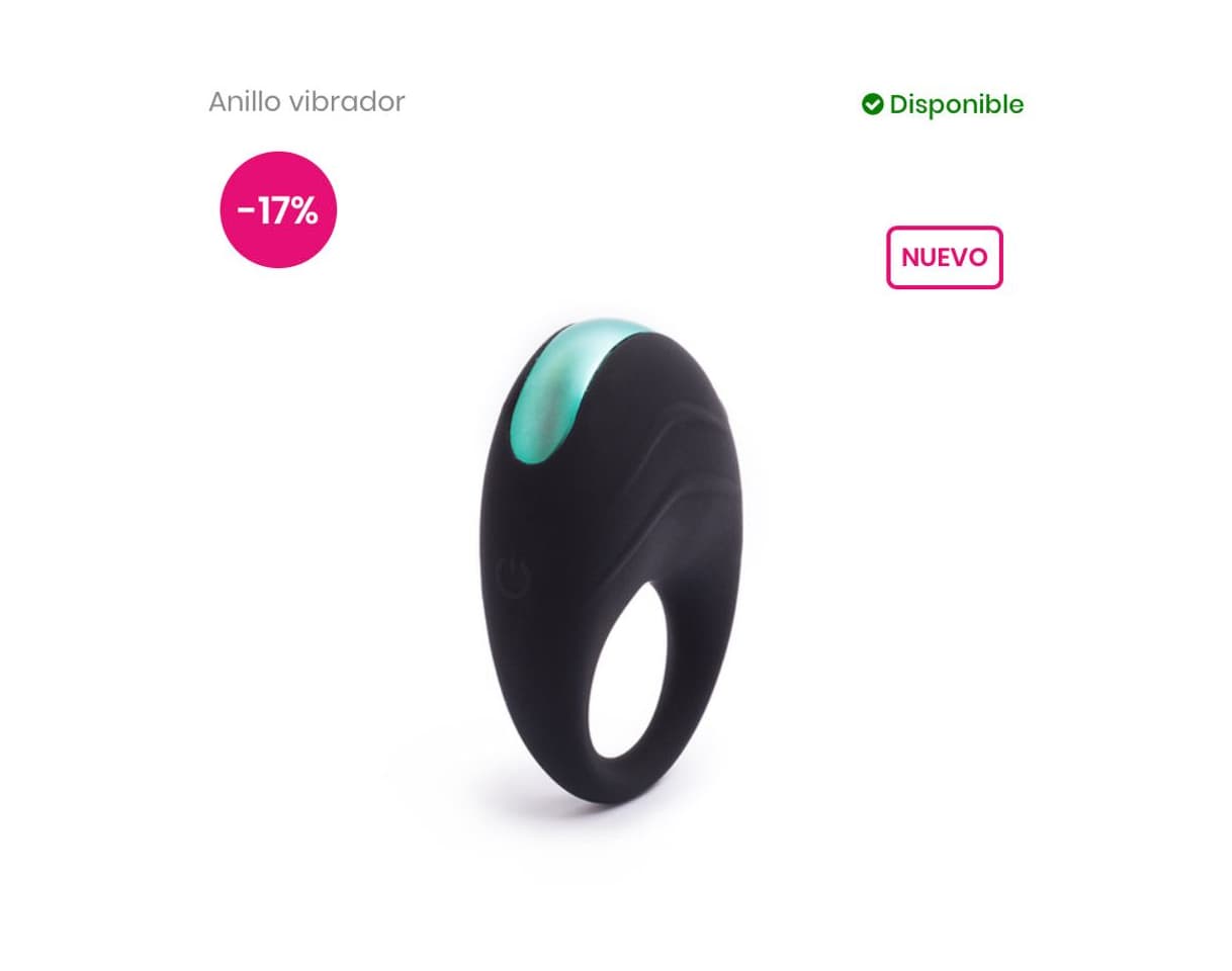 Producto Anillo vibrador para pene