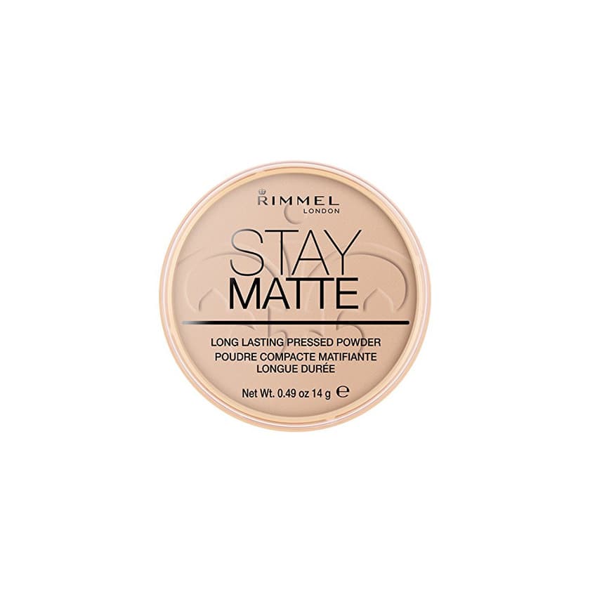 Product Rimmel London Stay Matte Tono 005 Polvo Compacto Matificante con Minerales Naturales