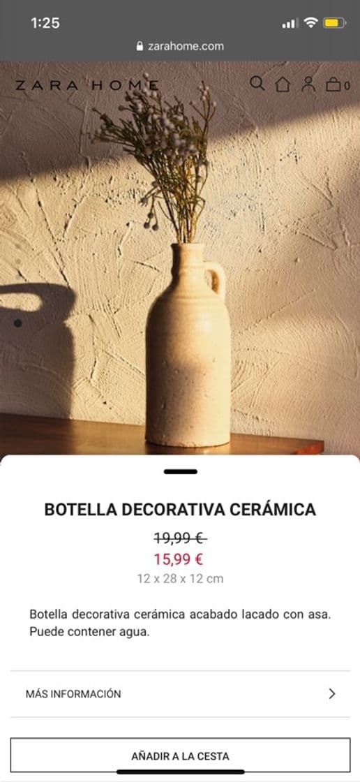 Fashion BOTELLA DECORATIVA 