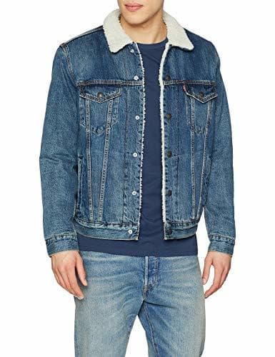 Fashion Levi's Type 3 Chaqueta Vaquera, Azul