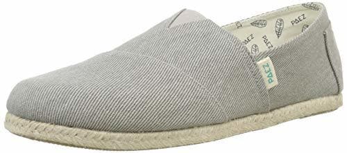 Place PAEZ Classic Essential, Alpargatas para Hombre, Gris