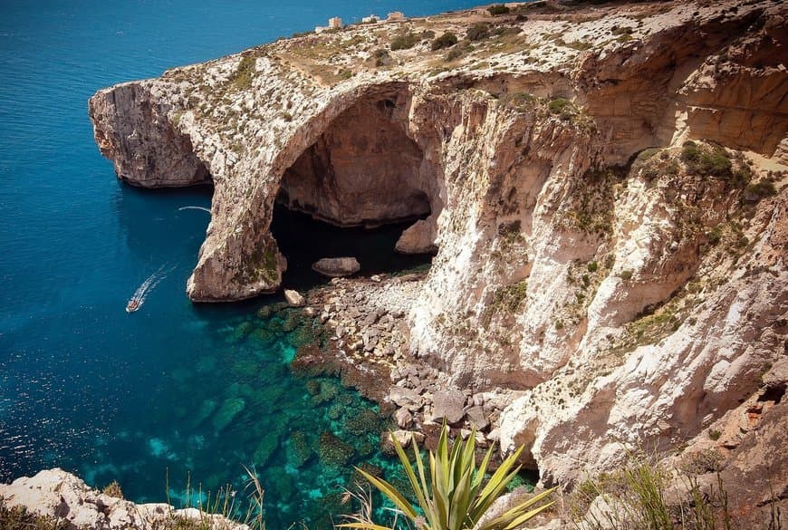 Lugar Cueva Azul