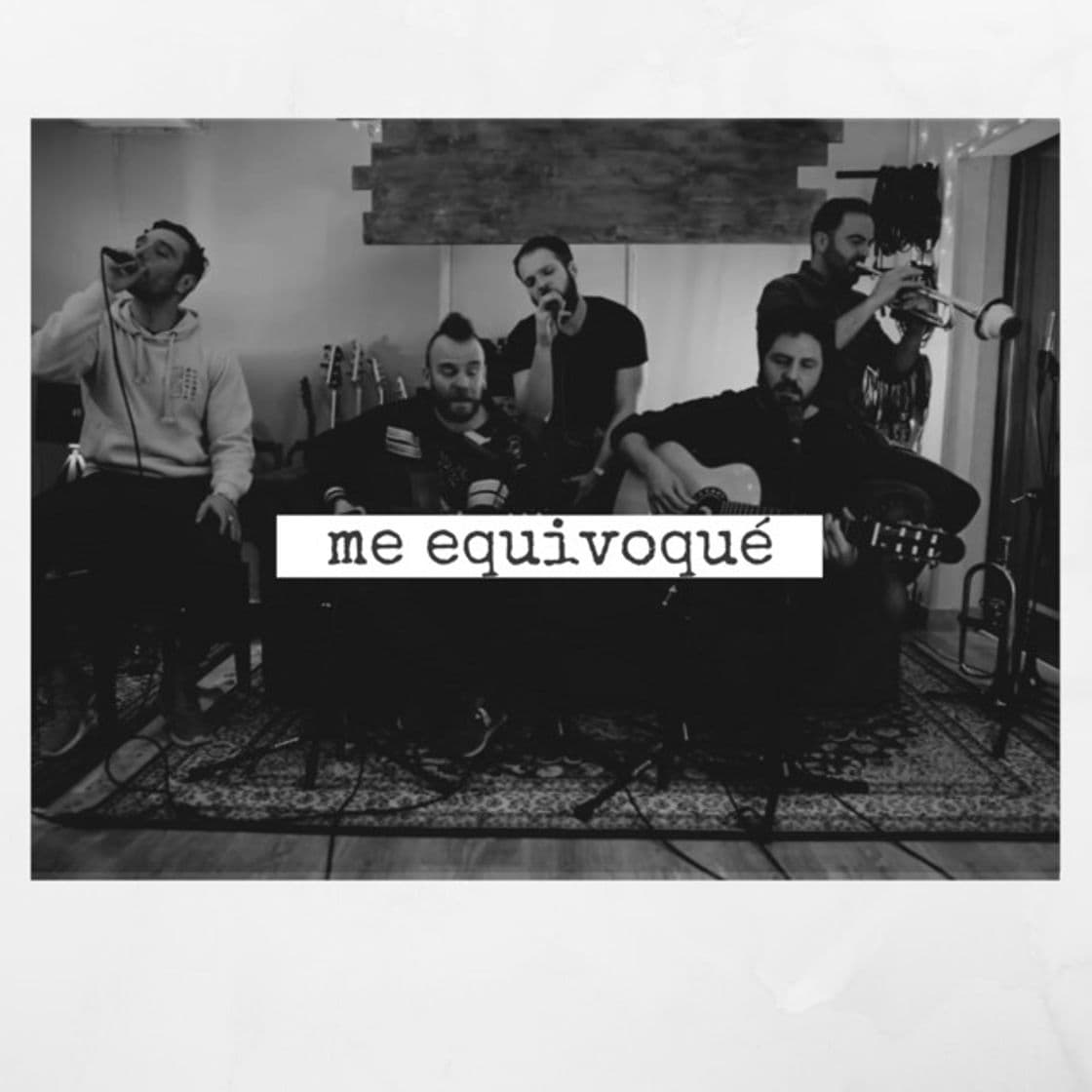 Canción Me Equivoqué - Acústico