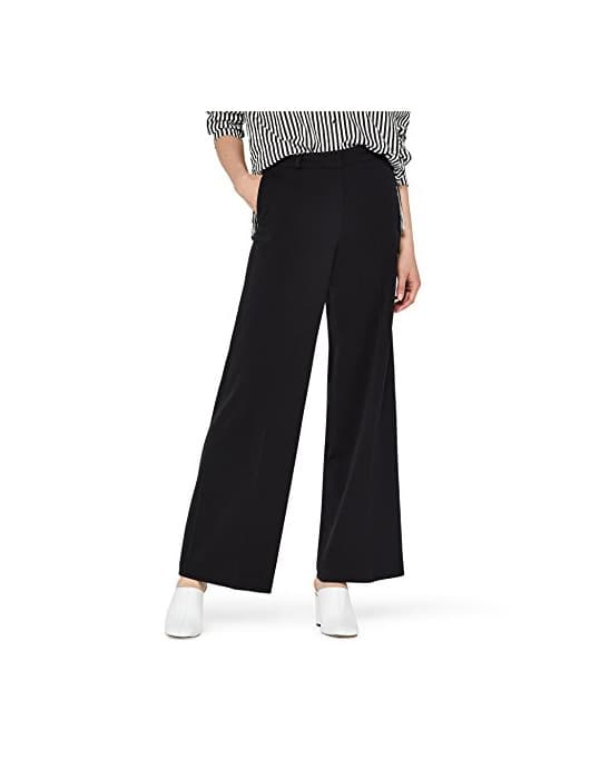 Fashion find. Pantalones de Pata Ancha para Mujer , Negro