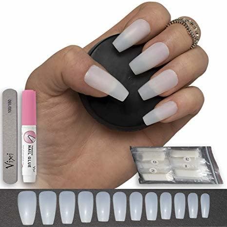 Moda 500 uñas postizas (diferente tamaño) 