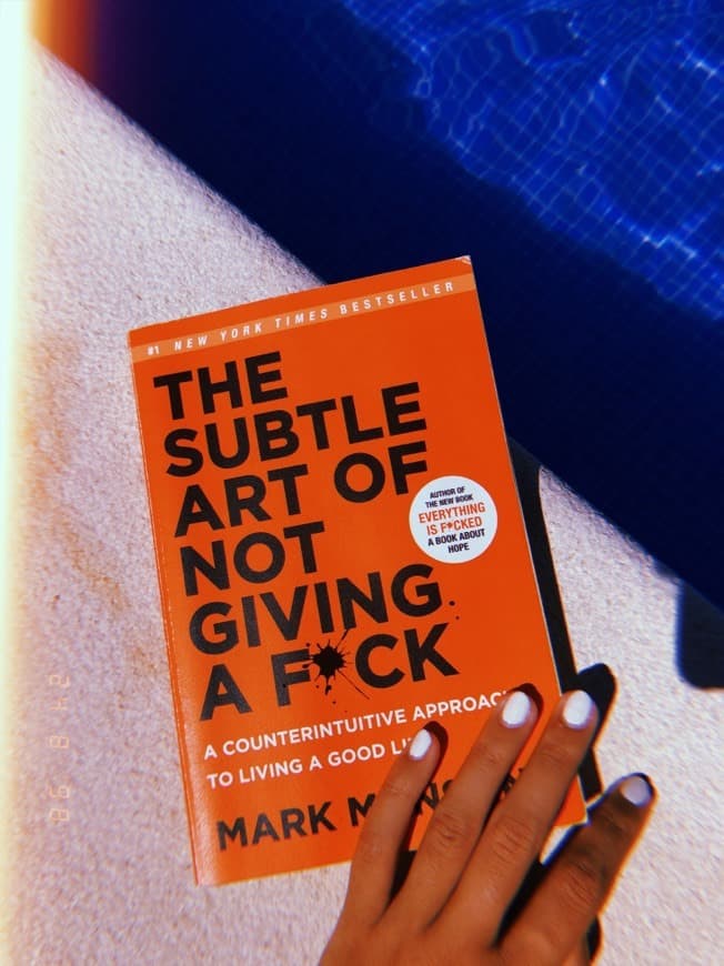 Libro The Subtle Art Of Not Giving A Fxck