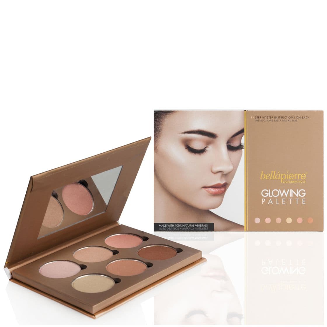 Moda Paleta Glowing de Bellápierre Cosmetics - Lookfantastic