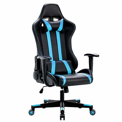 Elemento de la categoría hogar Silla Gamer, IntimaTe WM Heart Silla Gaming Silla Escritorio Giratoria, Altura Ajustable