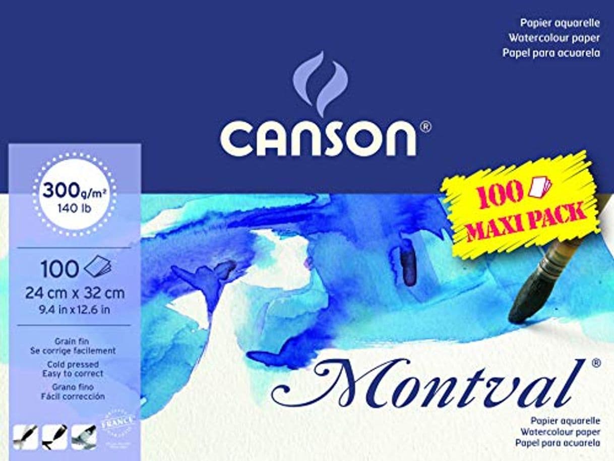 Product Canson Montval - Bloc papel de acuarela