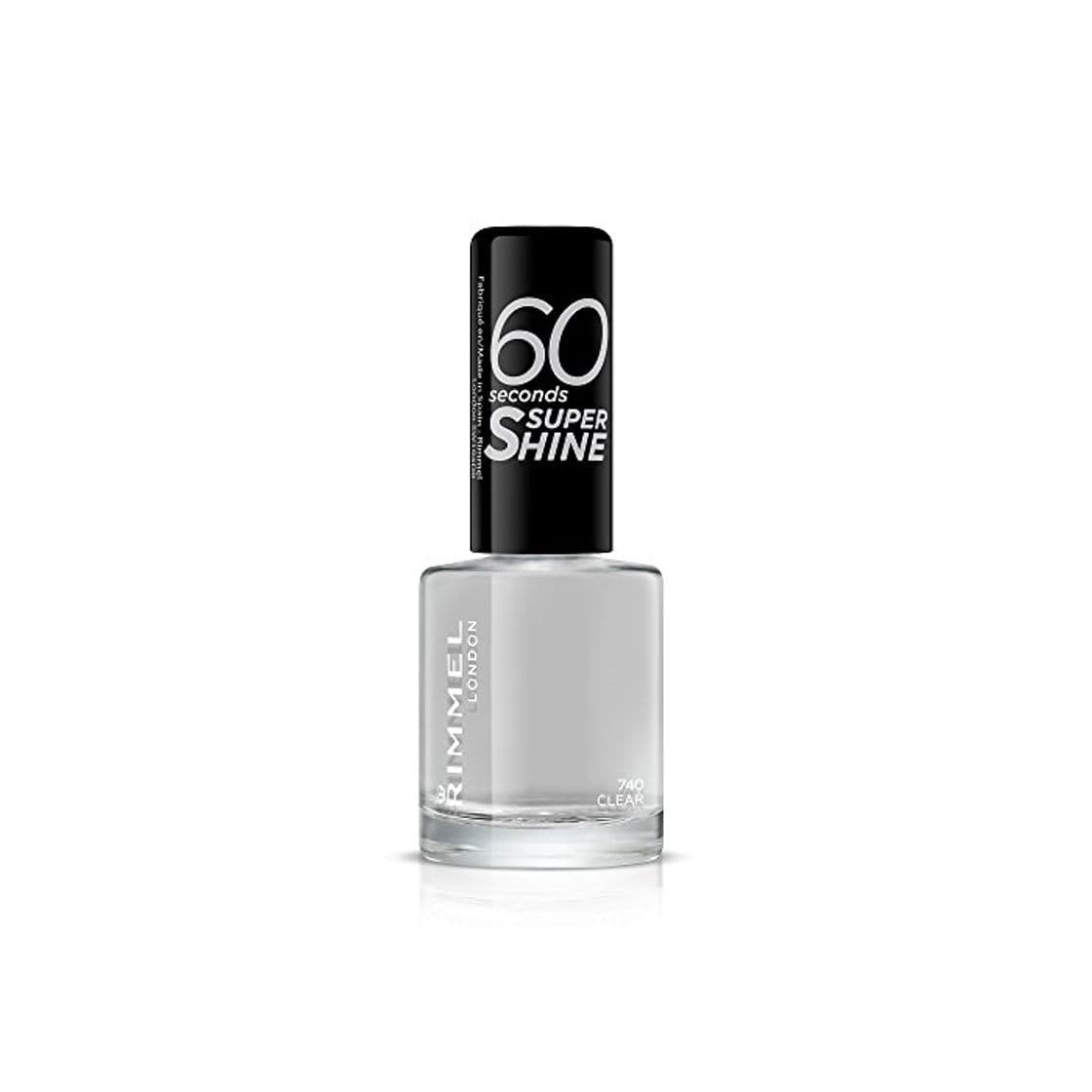 Product Rimmel London 60 Seconds Super Shine Esmalte de Uñas Tono 740 Clear