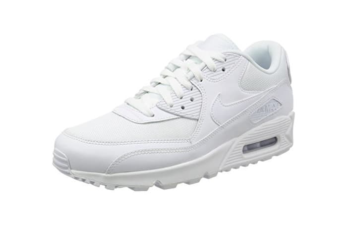 Moda Nike Air Max 90 Essential - Zapatillas de running, Hombre, Blanco