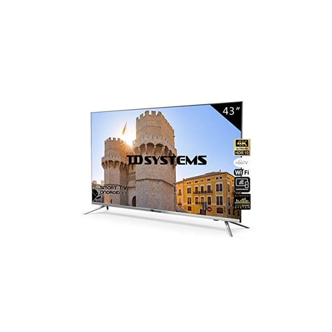 Producto Televisores Smart TV 43 Pulgadas 4K