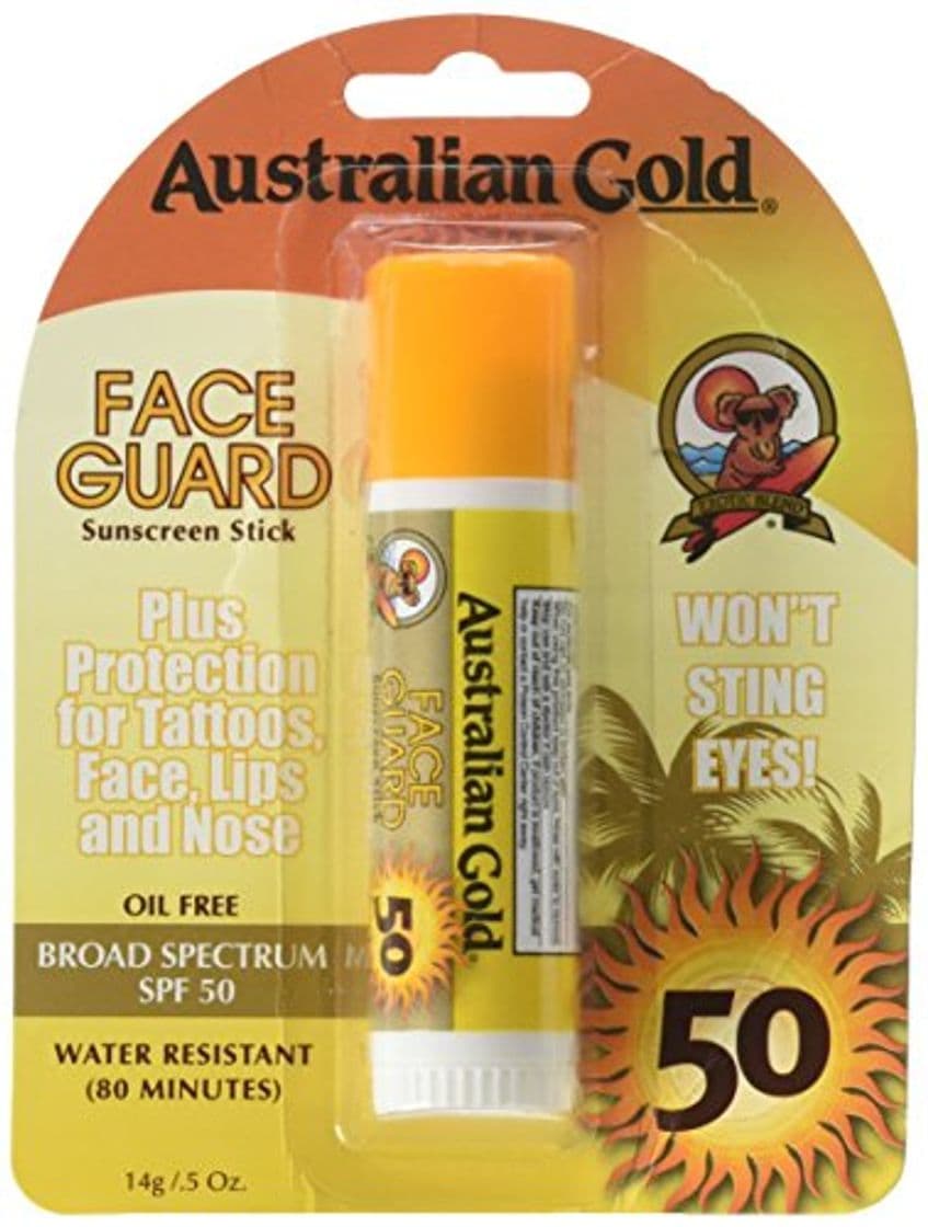 Producto Australian Gold Face Guard Spf50 Sunscreen Stick 14 Gr 1 Unidad 0