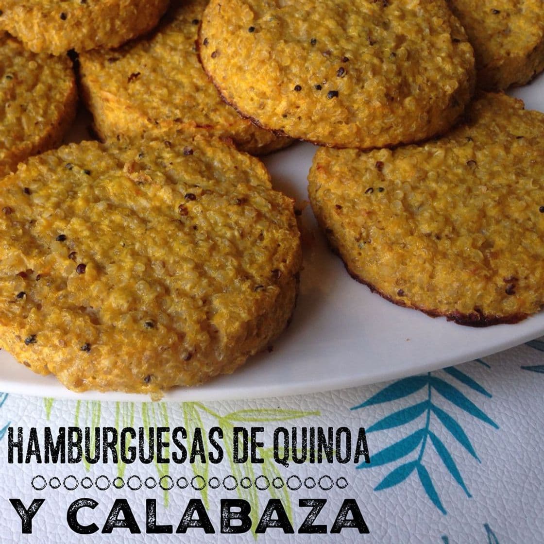 Fashion Hamburguesa VEGANA de calabaza y quinoa