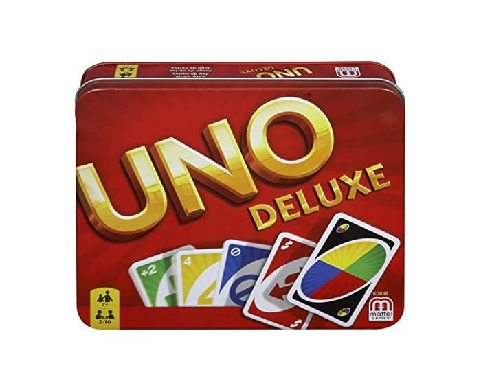 Product Mattel Games UNO Deluxe, juego de cartas