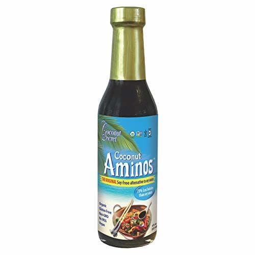 Place Coconut Secret, Raw Coconut Aminos, Soy-Free Seasoning Sauce, 8 fl oz