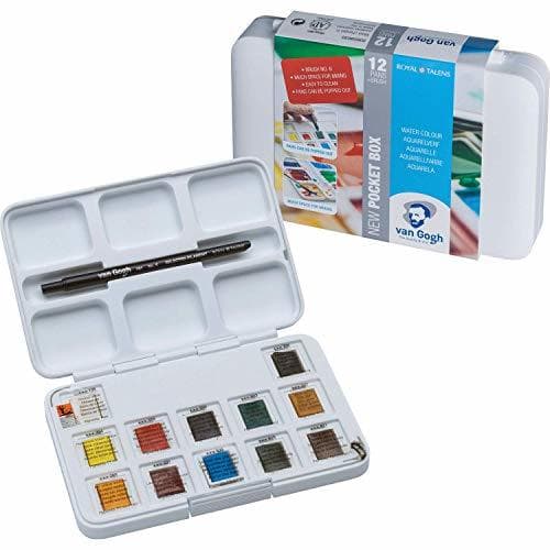 Producto Van Gogh Caja de 12 acuarelas, Multicolor