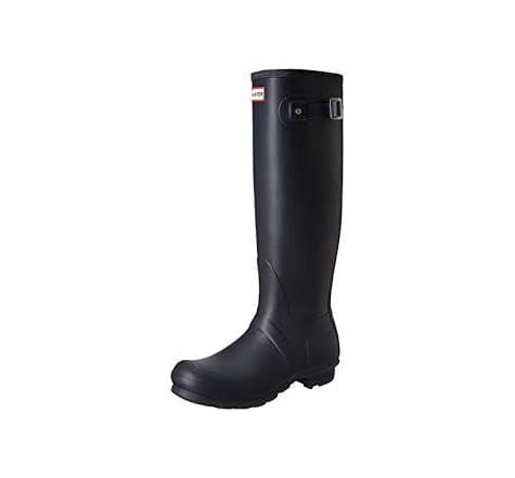 Moda Hunter Original Tall Classic, Botas de Agua para Unisex Adulto, Negro