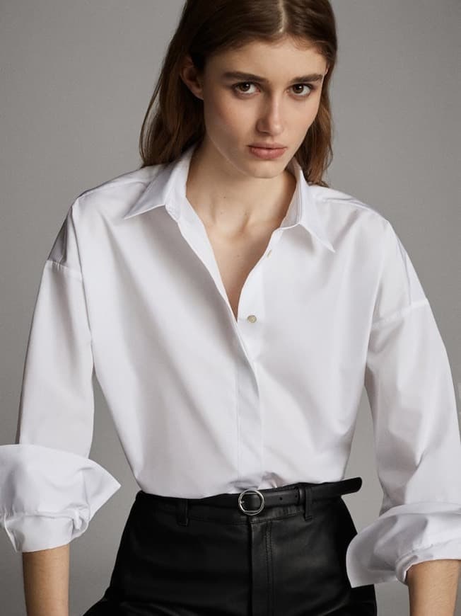 Producto Camisa blanca Massimo Dutti