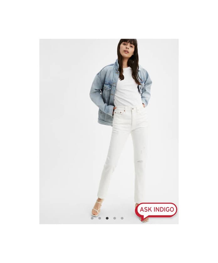 Producto Levi’s 501 Blanco