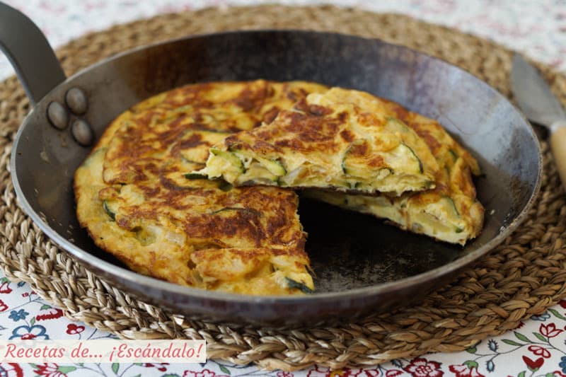 Moda Tortilla de calabacin