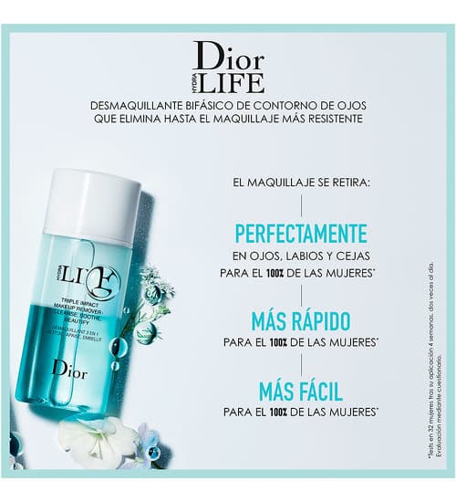 Moda Dior Hydra Life Démaquillant 3 en 1 nettoie, apaise, embellit - Las ...